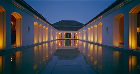 A timeless Buddhist aesthetic shapes the hotel’s design philosophy