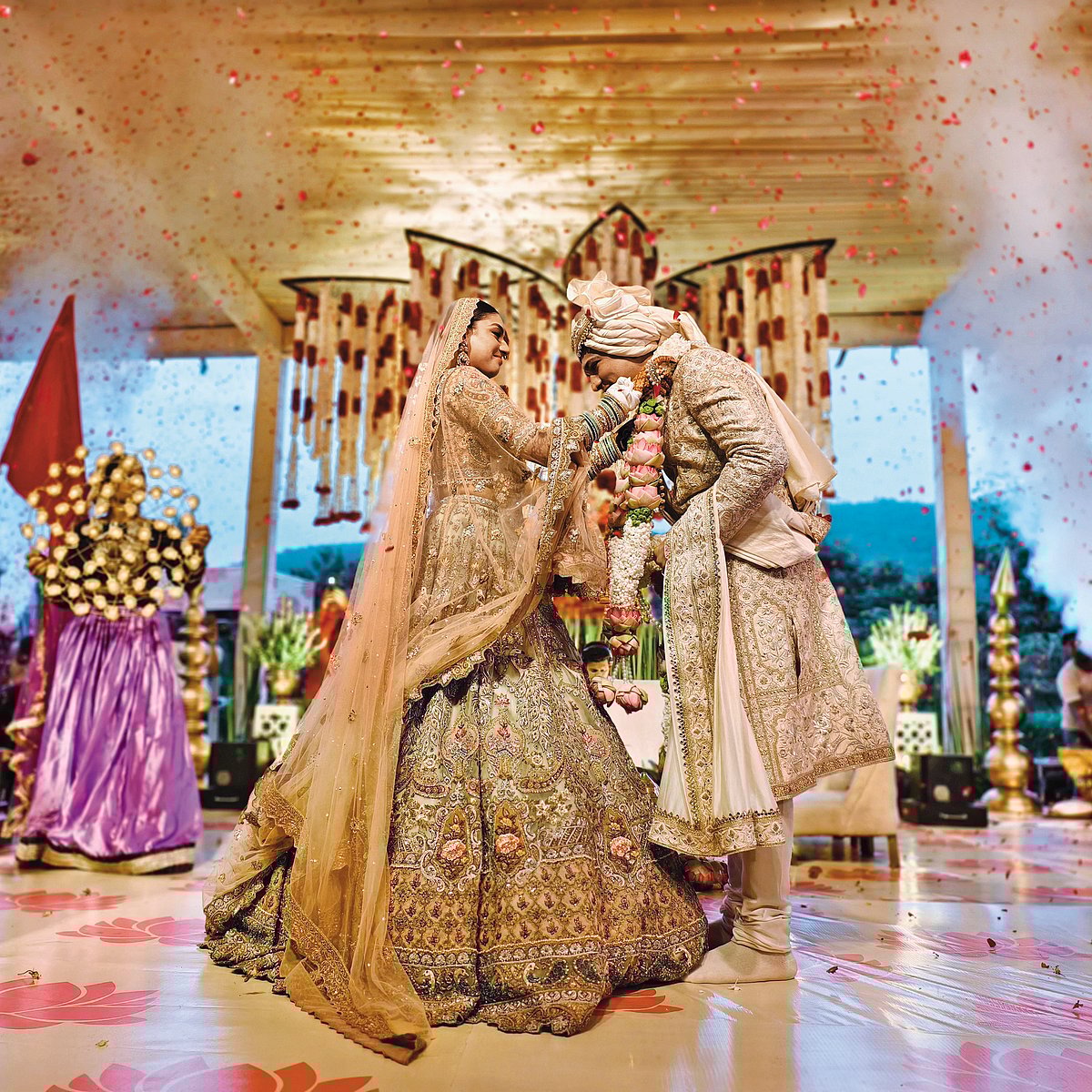 The resort’s signature “Devbhoomi Weddings” truly set it apart