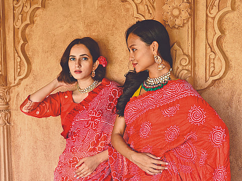 Neelgar reimagines Bandhani with fresh, modern patterns