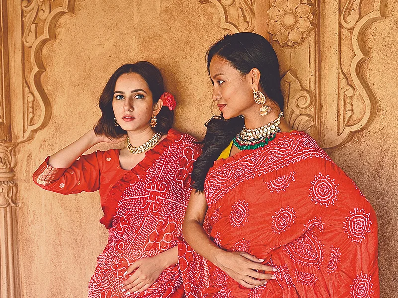 Neelgar reimagines Bandhani with fresh, modern patterns