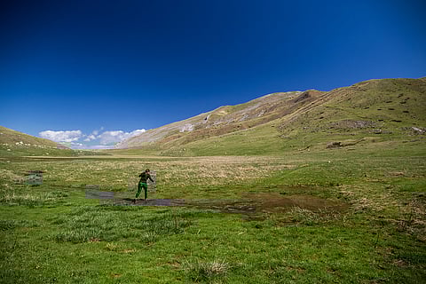Drakolimni or Dragon Lake is the name of several alpine or sub-alpine lakes