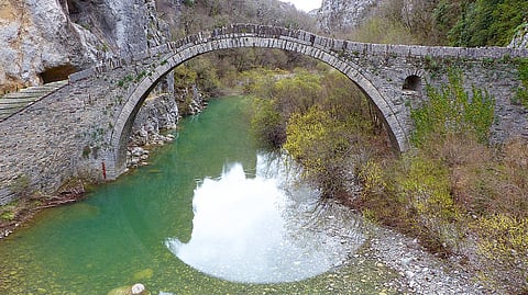 Marvel at iconic stone bridges like Kokkori