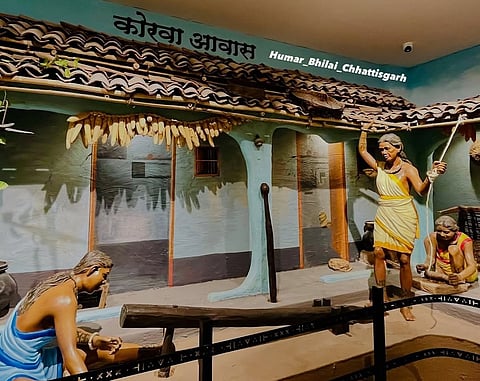 The Chhattisgarh Tribal Museum in Nava Raipur offers a rich tapestry of tribal history 
