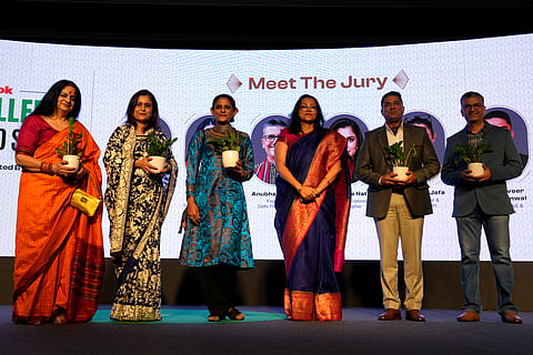 The jury bench for the Outlook Traveller Awards 2025