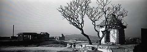 A landscape of Hampi, Karnataka