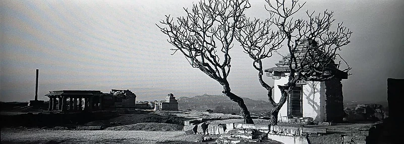 A landscape of Hampi, Karnataka