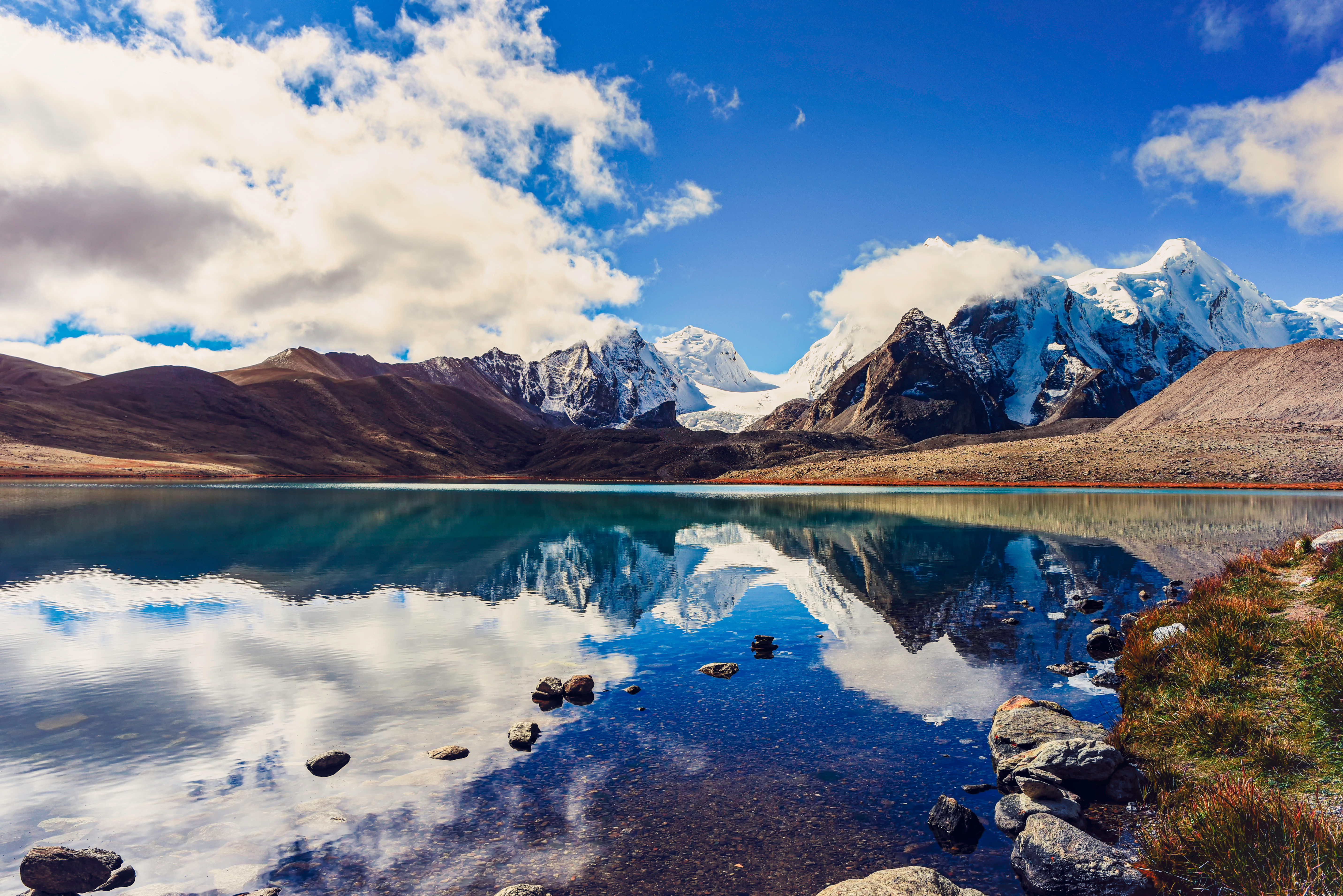 Gurudongmar Lake, North Sikkim, one of the world’s highest lakes