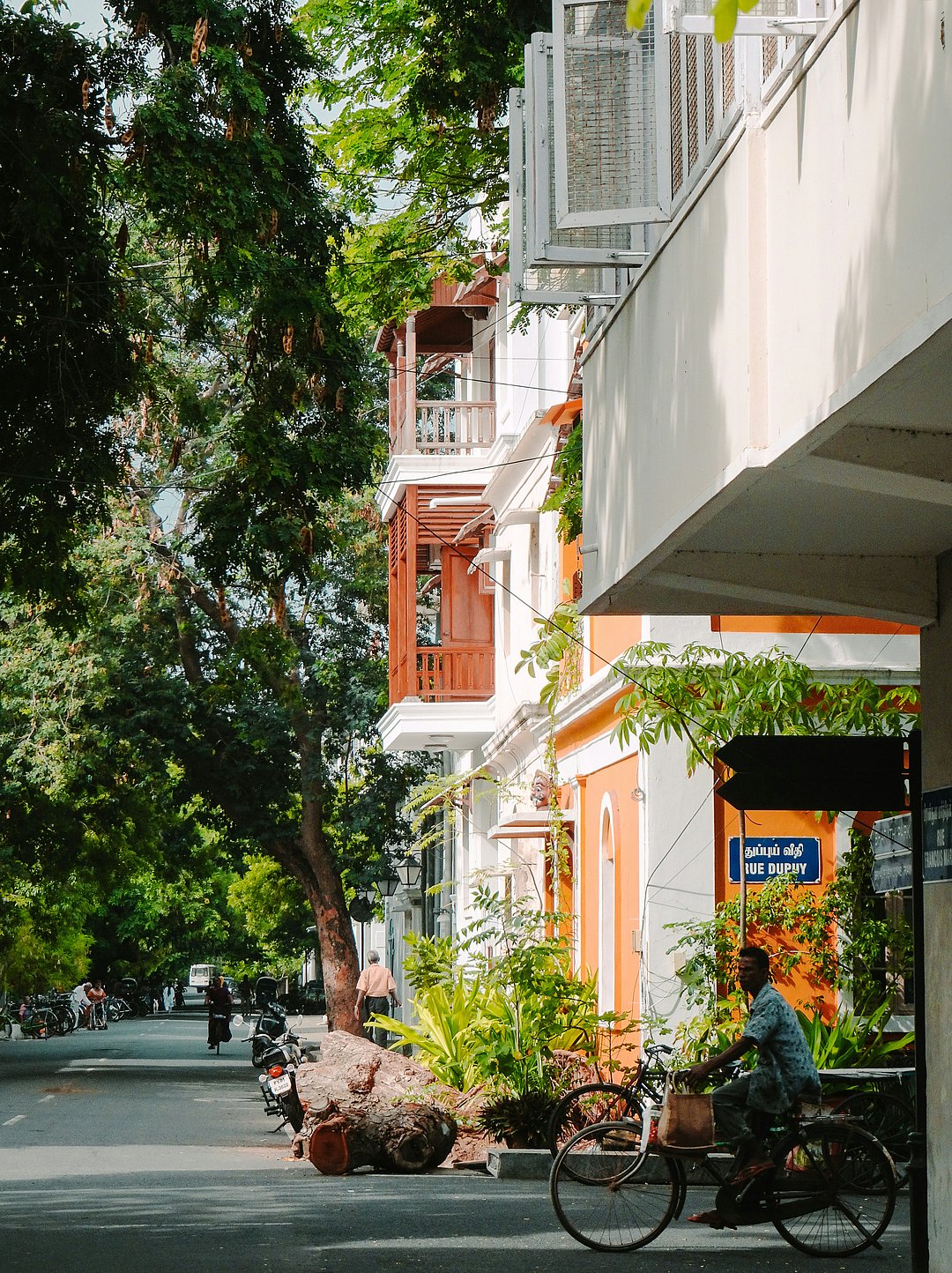 A street in Pondicherry