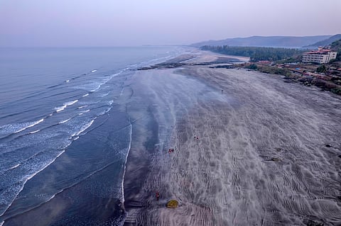 A shot of the Murud Beach