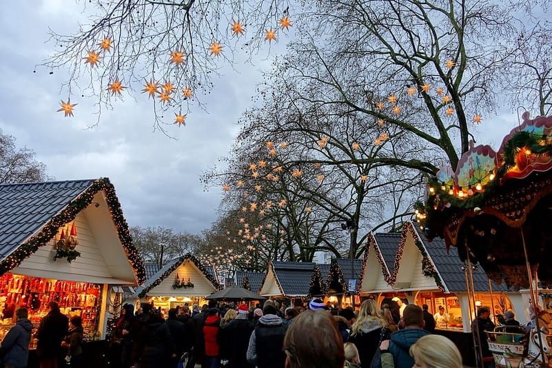 Christmas market in Cologne, Germany