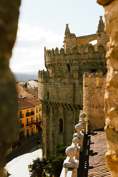 A view of Avila, Spain