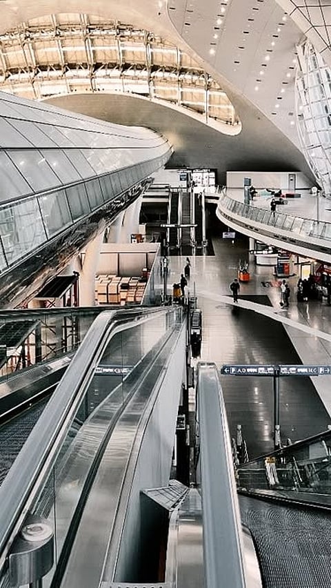 A view of Incheon International Airport