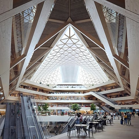 A view of Zurich Airport