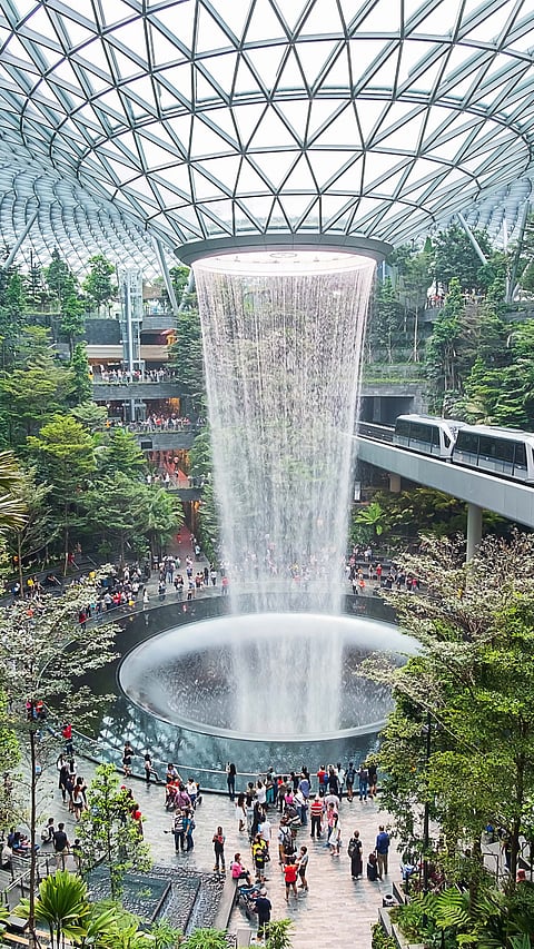 A view of Singapore Changi Airport