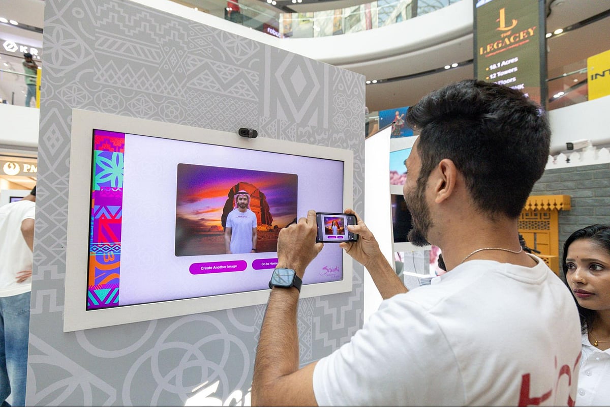 The event showcased futuristic Saudi experiences that felt straight out of a new-age travel universe