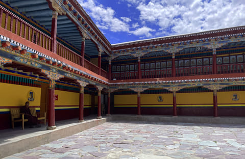 At Hemis Monastery