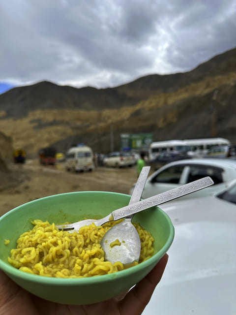 A little grub along the way