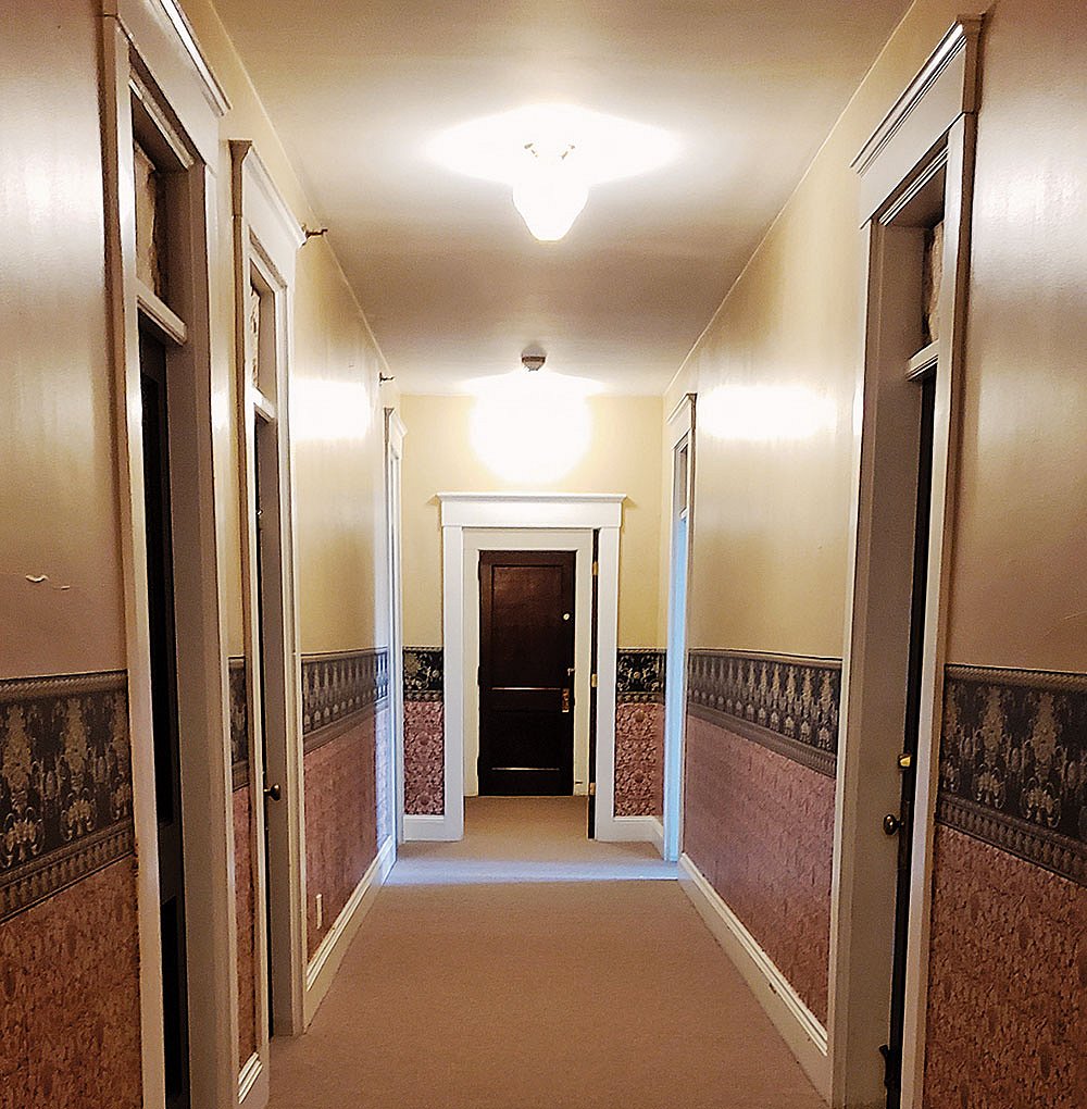 A view inside the hotel