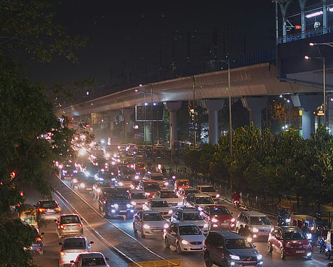Traffic diversions and heightened security measures guide commuters through the capital
