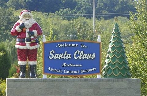Santa Claus in Indiana embraces its festive legacy all year long