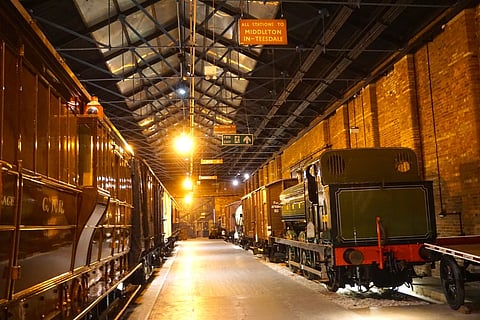 At the National Railway Museum, York