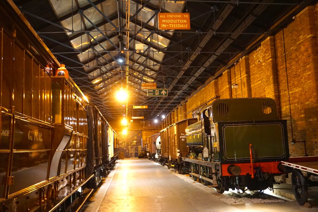 At the National Railway Museum, York