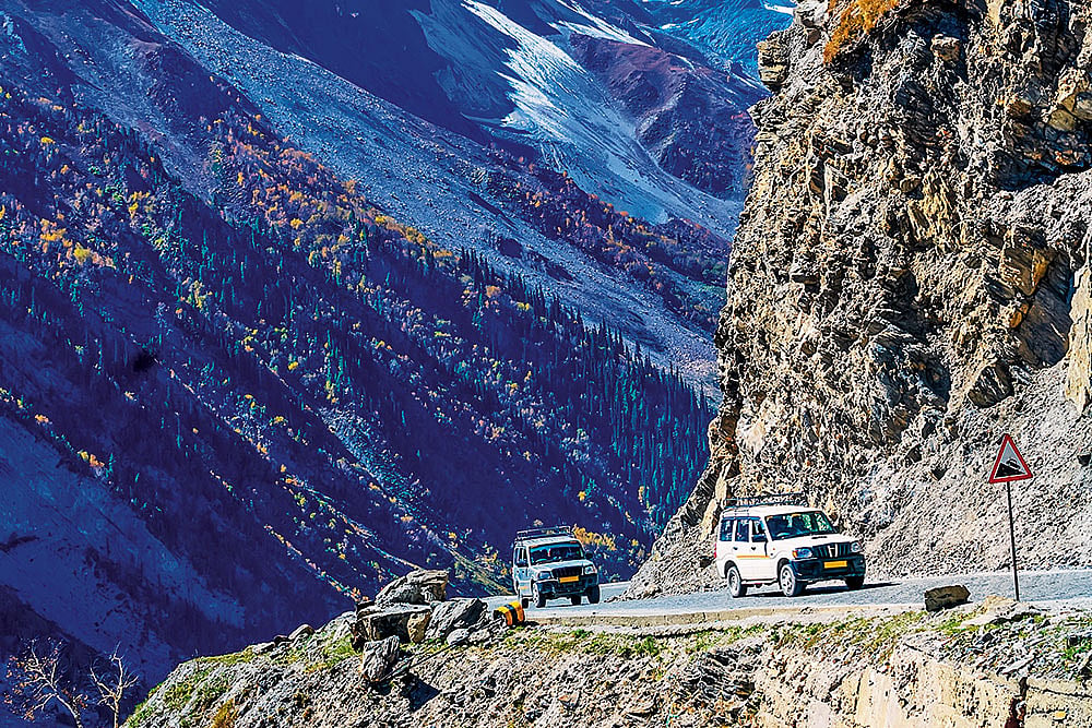 Winter road trips let travellers step away from the chaos of life 