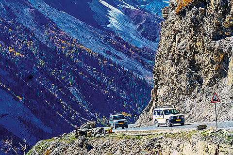 Winter road trips let travellers step away from the chaos of life 
