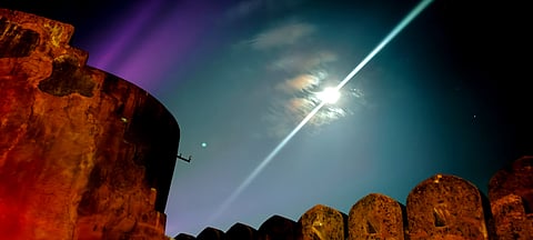 Night sky from Jaigarh Fort
