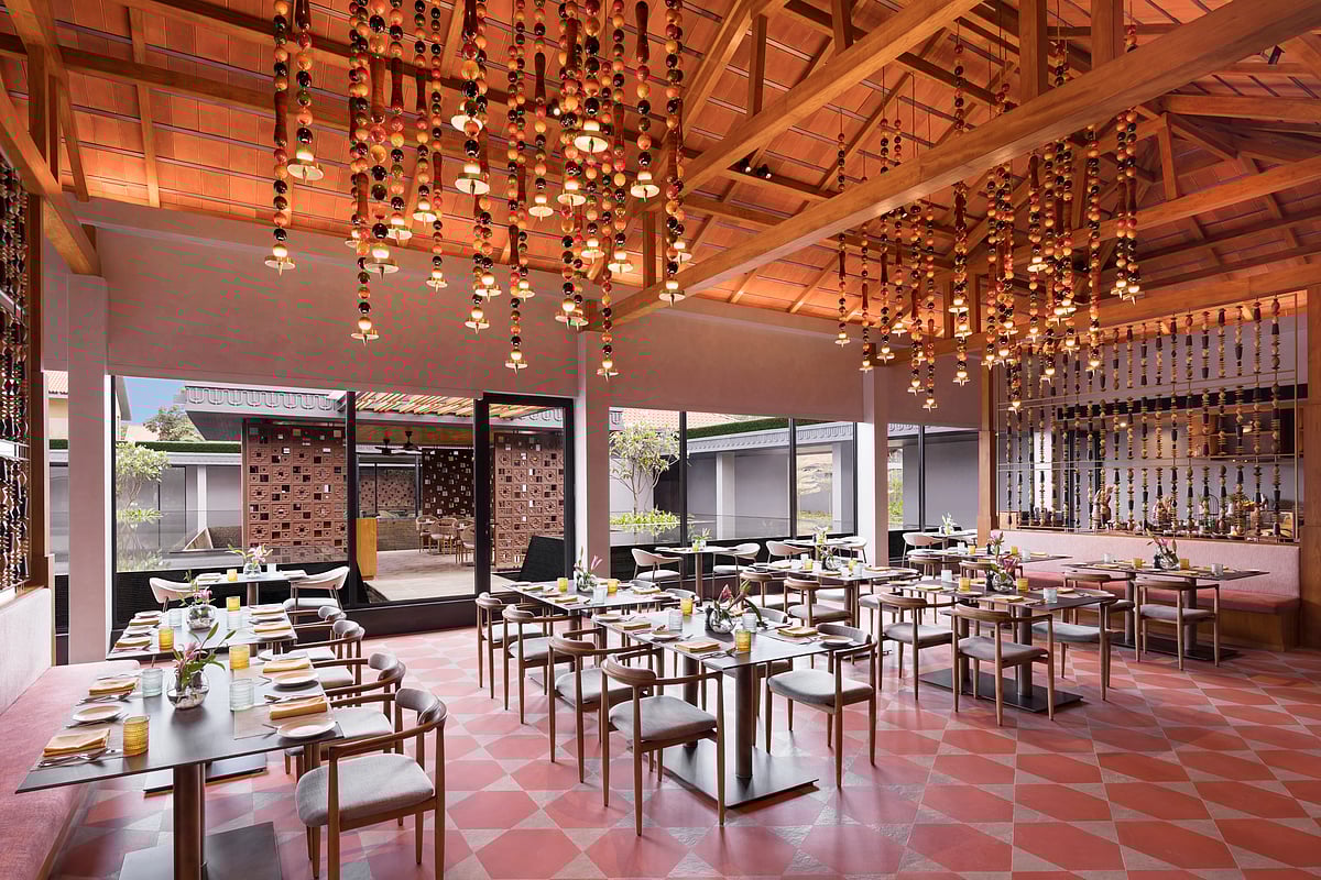 Gingerfire restaurant at Hilton Hyderabad Genome Valley Resort & Spa