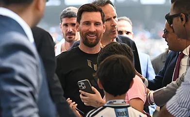 AP : The Mumbai leg of the Lionel Messi GOAT India Tour 2025 is unfolding today