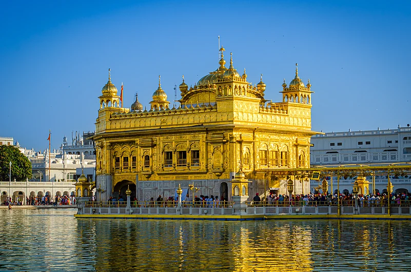 The Golden Temple in Amritsar, Punjab