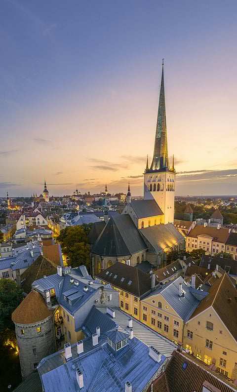 Old Town of Tallinn, Estonia