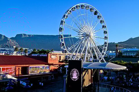 The Cape Wheel at the V&A Waterfront, Cape Town.