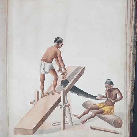 A Patna Qalaam artwork