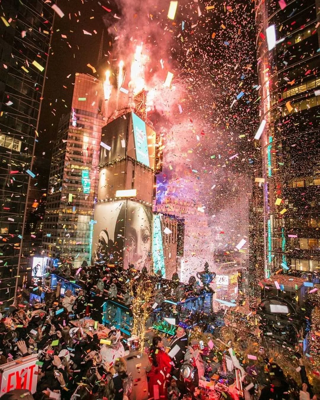 New Year's celebration in New York