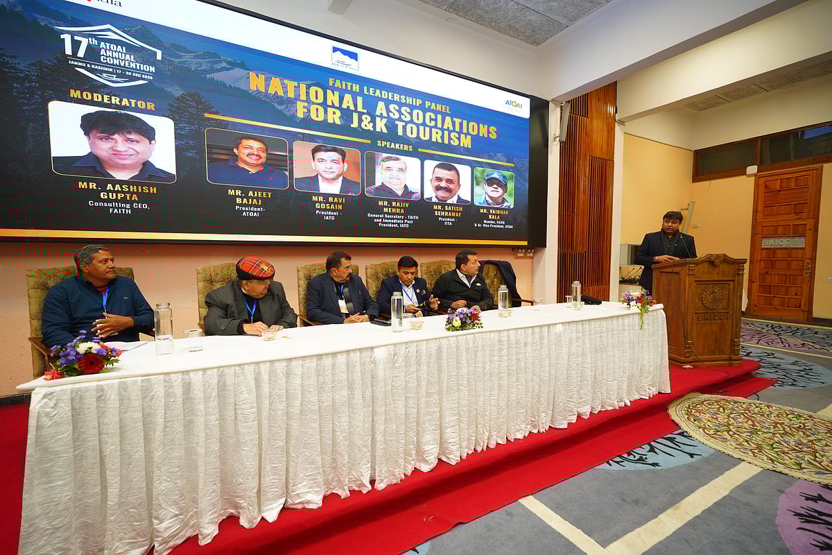 Panel discussion on faith leadership panel – national associations for J&K tourism. 