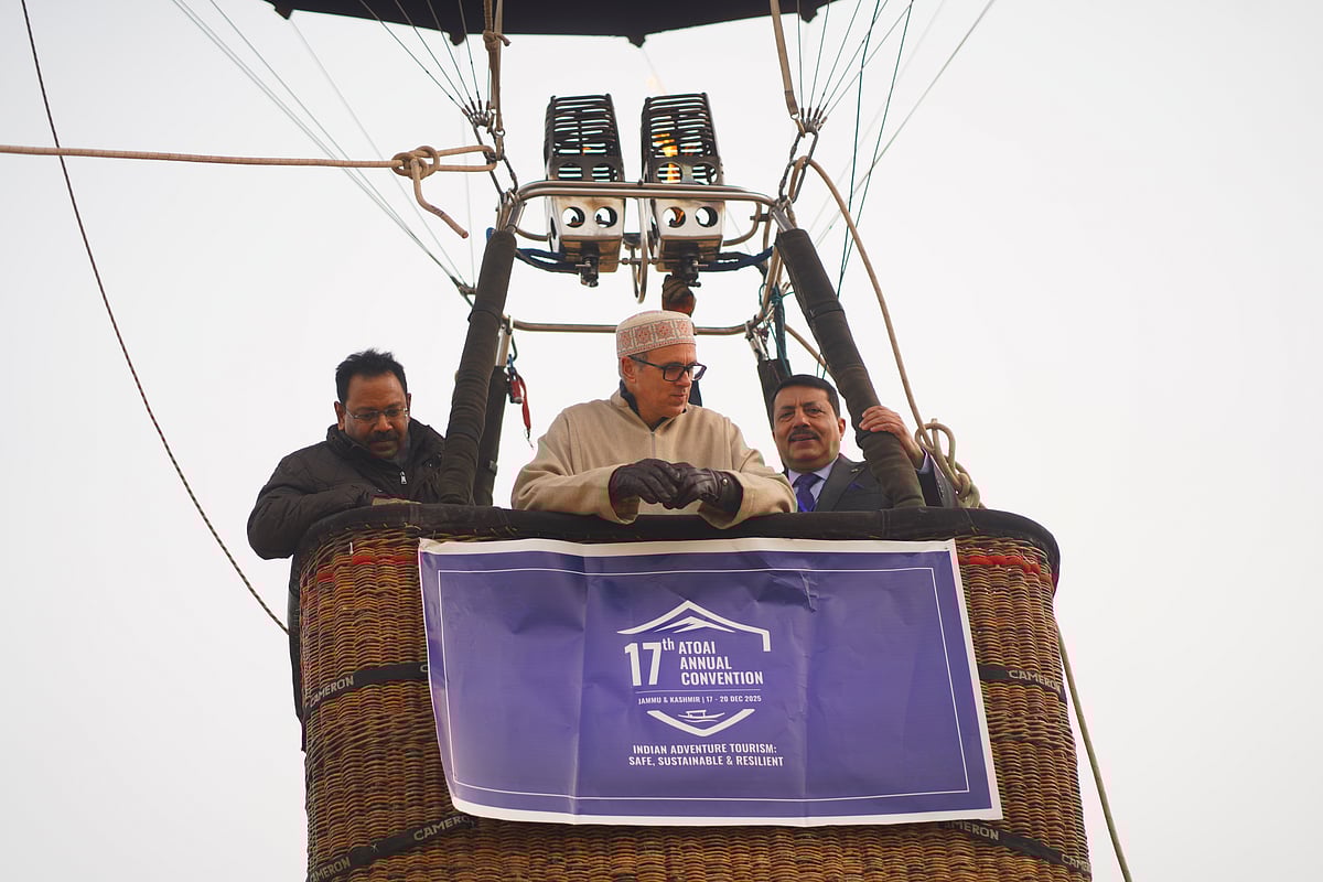 Hot air balloon ride at the 17th ATOAI convention