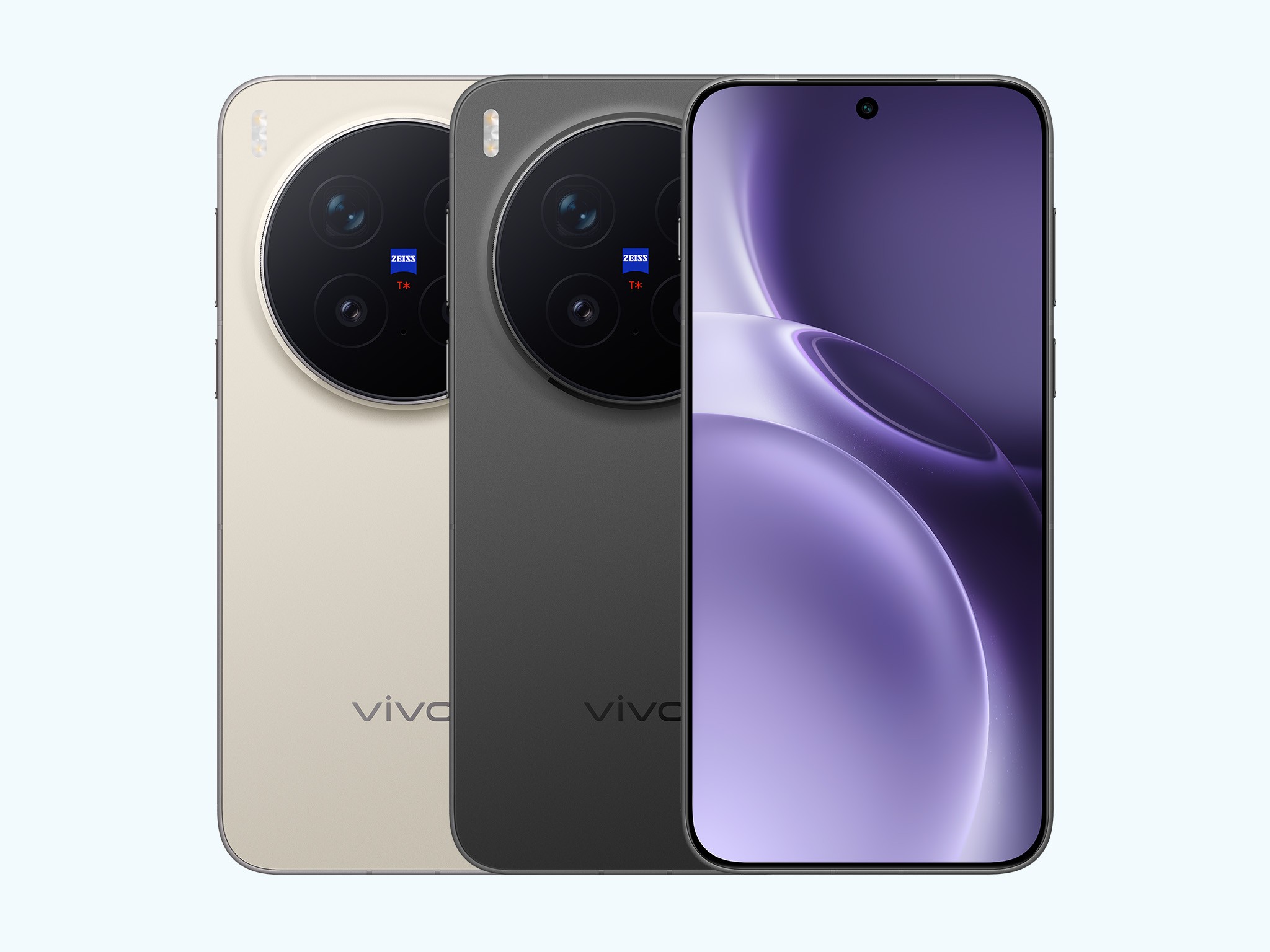 X300 vivo smartphone front and rear views