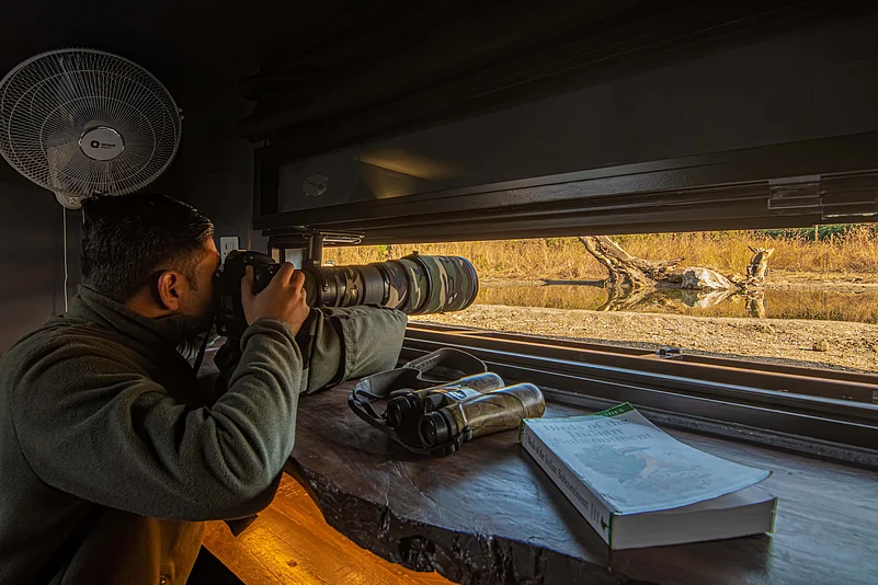 The Kipling Hide at Pench Tree Lodge