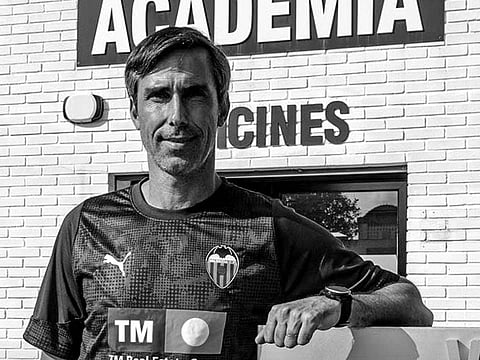 Valencia CF Femenino B coach Fernando Martin