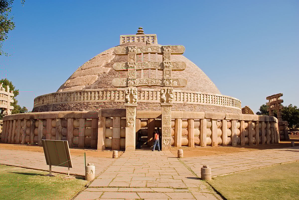 Buddhist Monuments At Sanchi, Madhya Pradesh