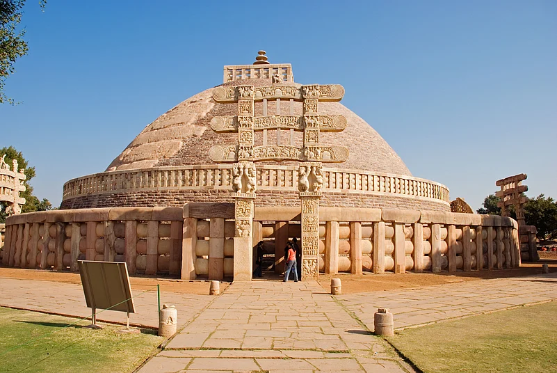 Buddhist Monuments At Sanchi, Madhya Pradesh