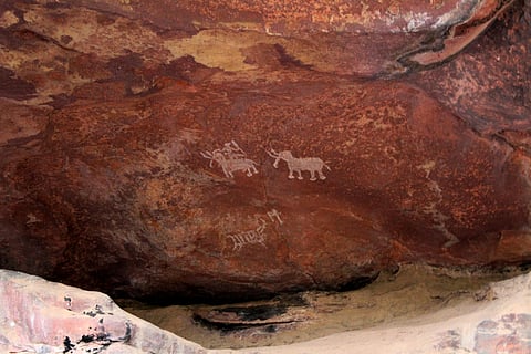Rock Shelters Of Bhimbetka, Madhya Pradesh