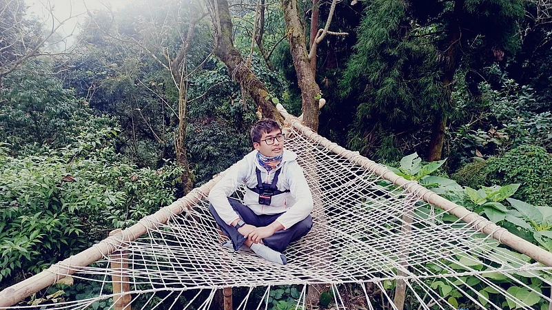 Homestay owner Yuraj Pradhan