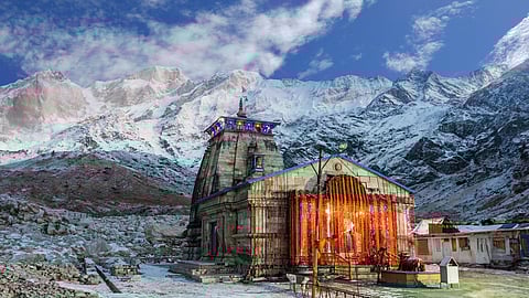 Kedarnath Temple, one of the Char Dham pilgrimage sites