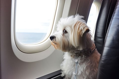 Air India and Vistara are the main airlines that accept pets on domestic routes