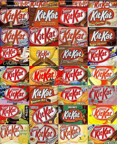 Japan's unique KitKat flavours are collector's items for some