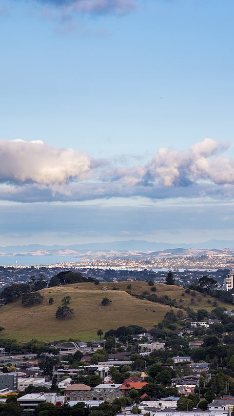 The volcanic cone of Auckland’s field