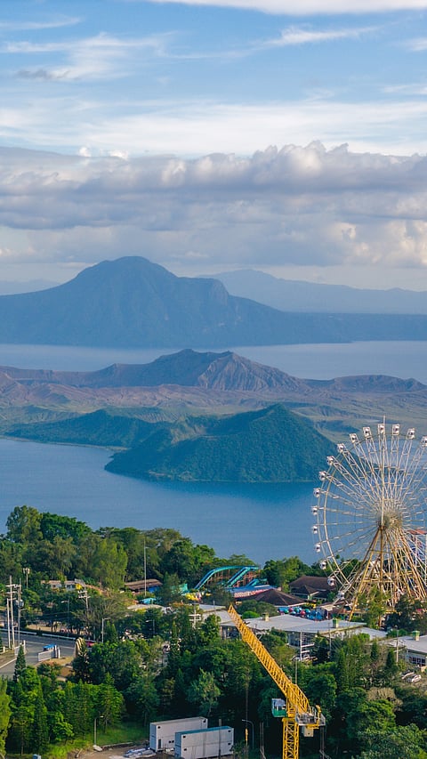 Tagaytay’s iconic vantage point overlooking Taal Volcano